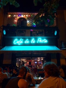 Cafe de la poste - night